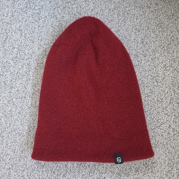 Away Accessories - Away Red Cashmere Travel Beanie - OS